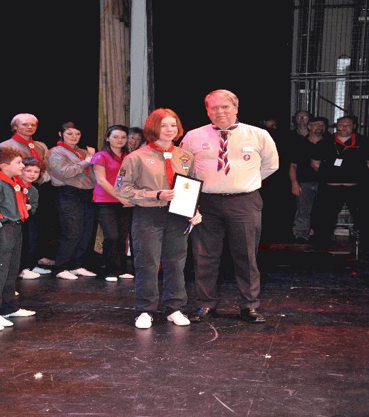 Sandhurst Scout Receives Queen's Scout Award