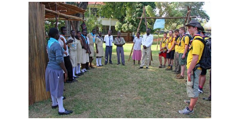 Scouting in Uganda